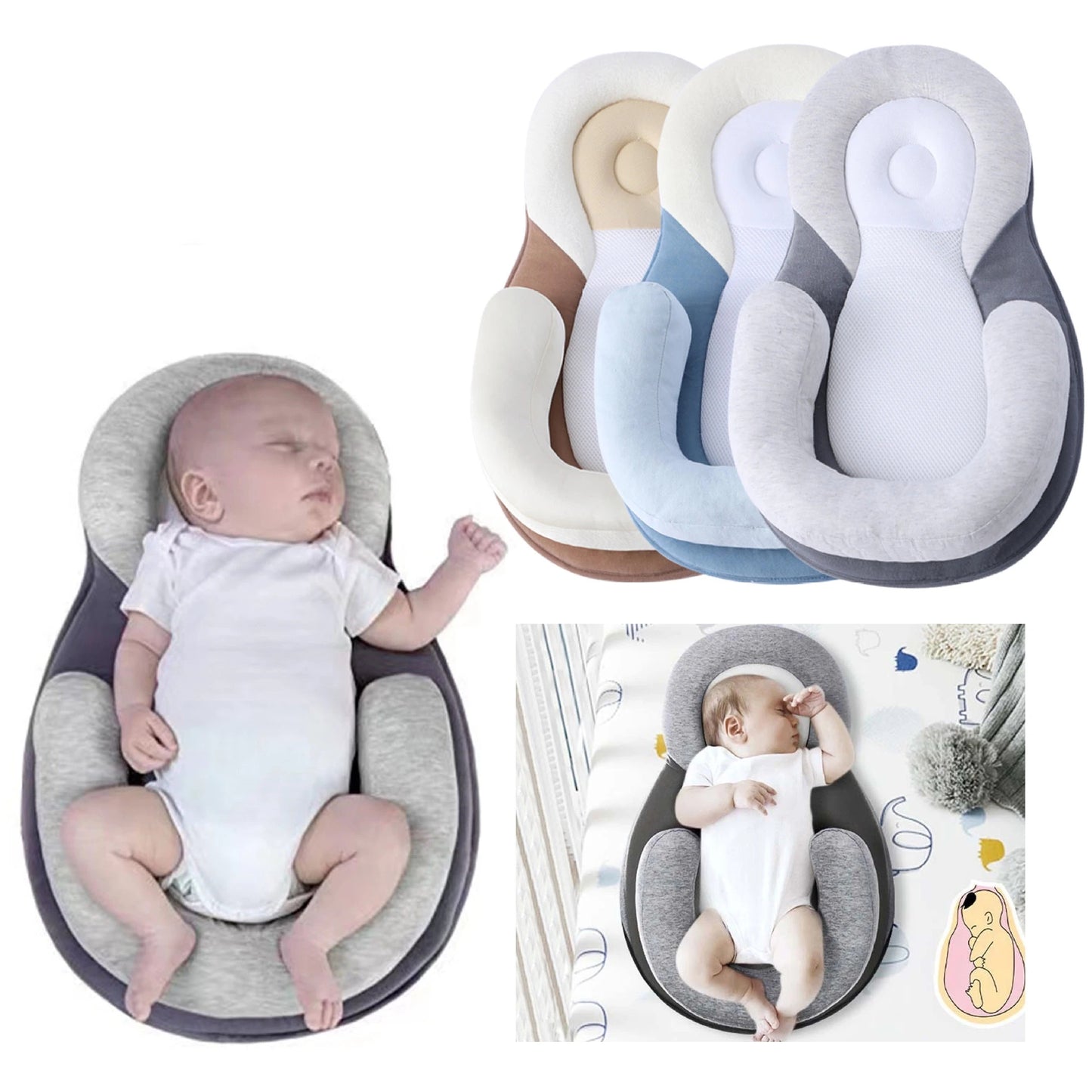 Anti-Rollover-Schlafkissen für Babys